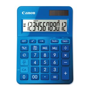 CANON LS-123K-MBL 12 Hane Masa Üstü Hesap Makinesi Mavi