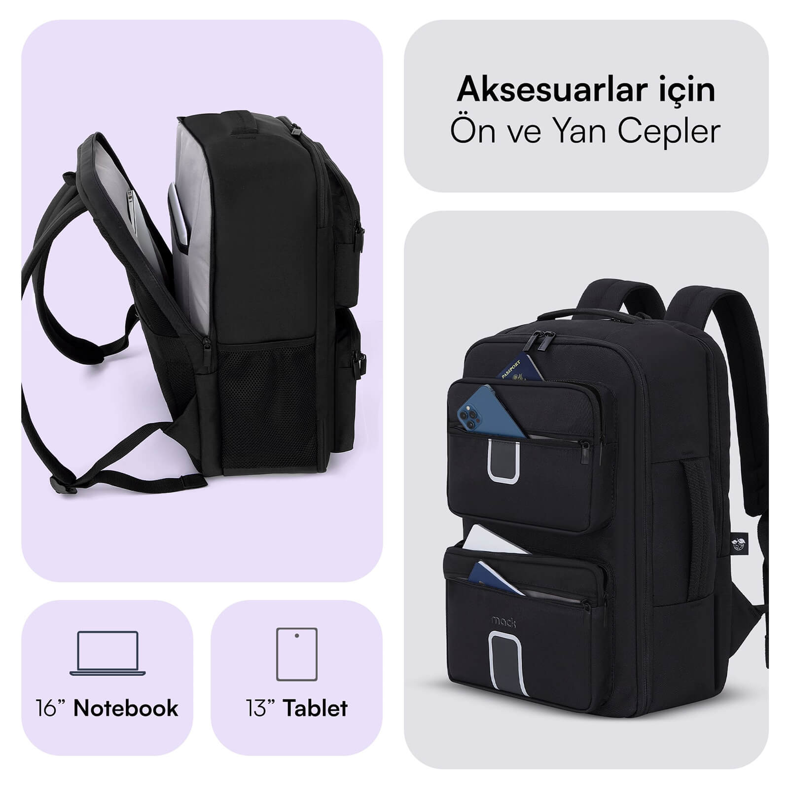 MACK-MCE-1206-16-EXPLOR-Lite-23-Litre-Eco-Seyahat-Sirt-Cantasi-Siyah-3